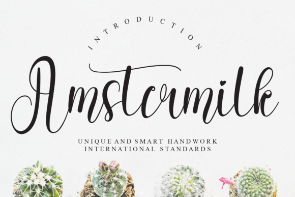Amstermilk: A Quirky Handwritten Font