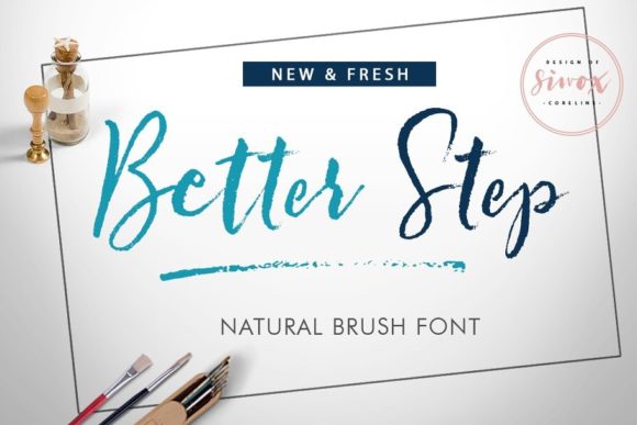 Better Step Font for Elegant Design