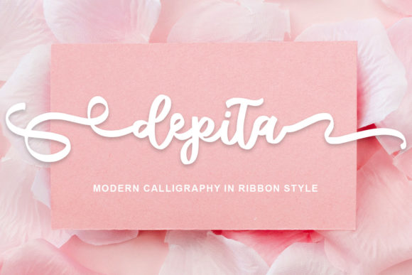 Depita Font: Creative Script for Web Design