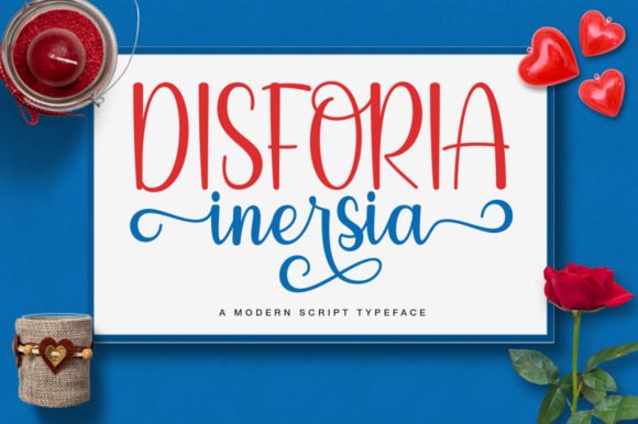 Disforia Inersia: A Luxurious Handwritten Font