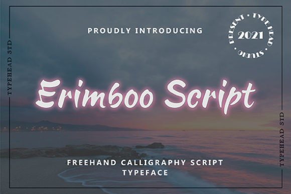 Erimboo: A Bold Handwritten Font