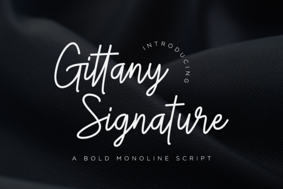 Gittany Signature Font Review