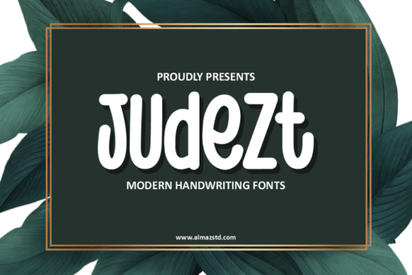 Judezt: A Handwriting Font for Impactful Campaigns