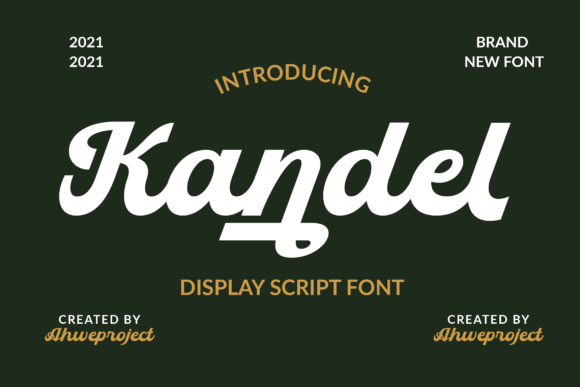 Kandel: A Bold Handwritten Font for Business