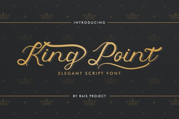 King Point: A Vintage Script Font