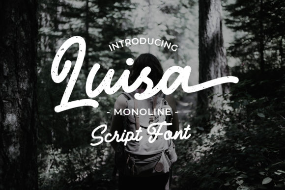Luisa: A Handwritten Font for Elegant Design