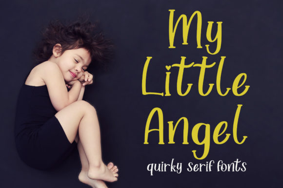 My Little Angel Font for Business