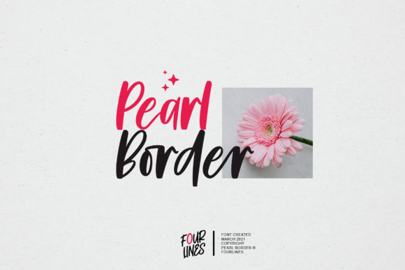 Pearl Border: A Font for Campaign Clarity