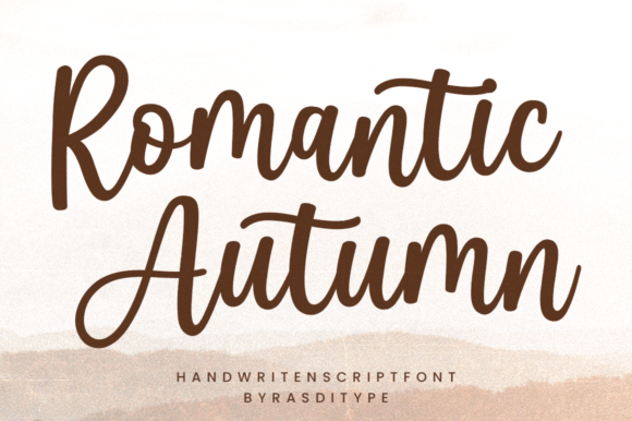 Romantic Autumn Font Review