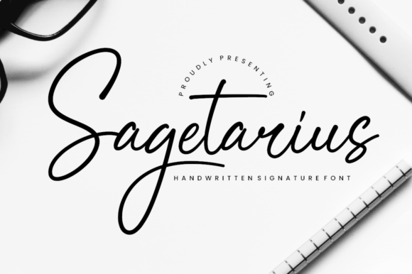 Sagetarius: Elegant Handwritten Font