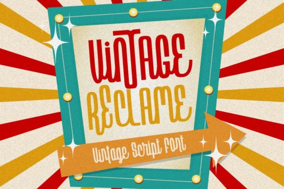 Vintage Reclame: A Font for Timeless Campaigns